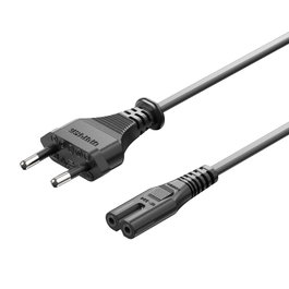 Vention Cable de alimentación forma 8 ZCLBAC CEE7/16 macho a C7 hembra 1.8m